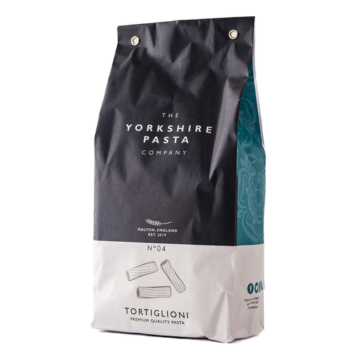 The Yorkshire Pasta Company No. 04 Tortiglioni 500g