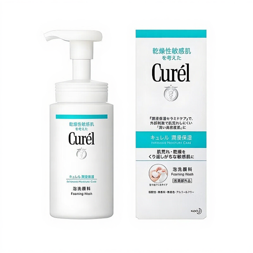Curel facial foaming wash 150ml
