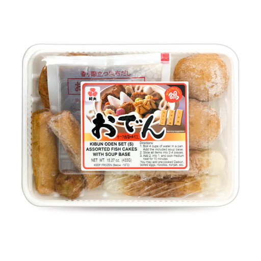 Kibun Oden Set With Soup Base 433g