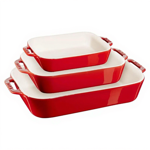 Staub Keramik-Auflaufform-Set, 3-teilig