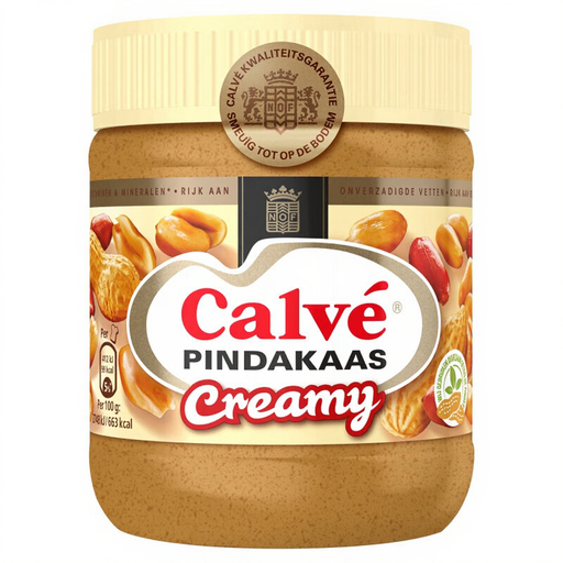 Calvé Pindakaas Romig