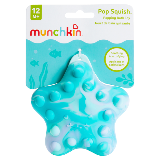 Munchkin Pop Squish Popping Bath Toy in assorted colours