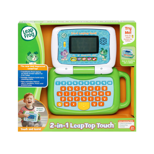 LeapFrog 2-in-1 LeapTop Touch Laptop