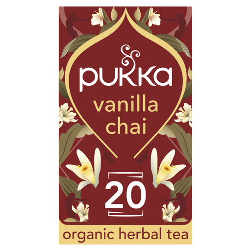 Pukka Vanilla Chai 20 Herbal Tea Sachets