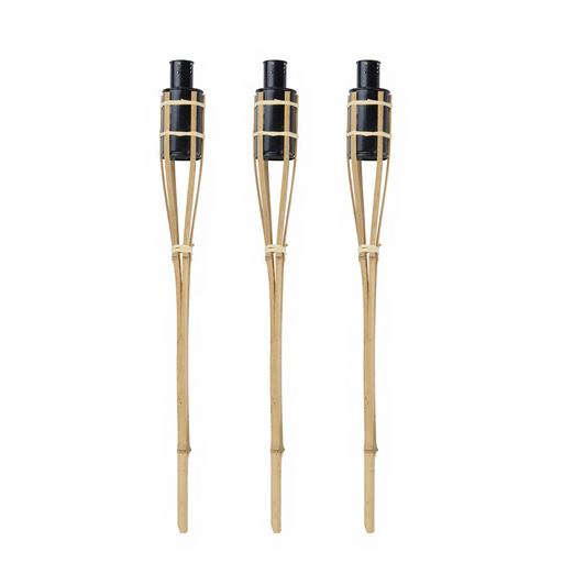 Articasa Torche de Jardin en Bambou