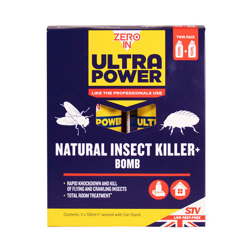 Zero In Ultra Power Natural Insect Killer Bomb Twinpack
