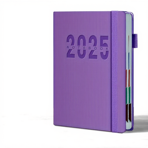 365-Day Desk Planner in Purple