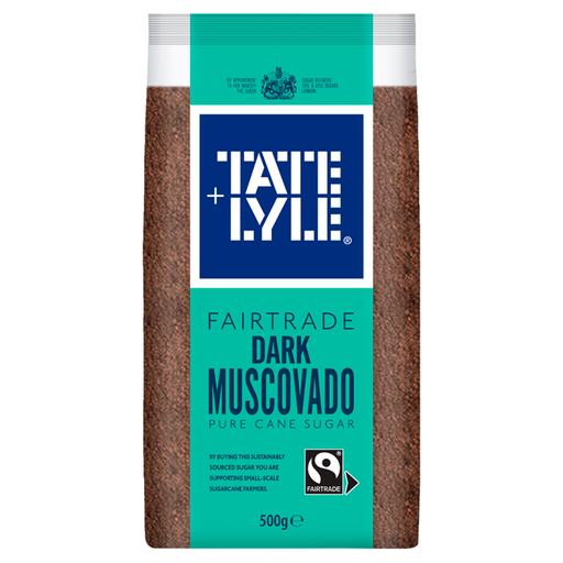 Tate & Lyle Fairtrade Muscovado Dark 500g