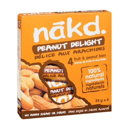 Nakd 花生酱蛋白棒多支装