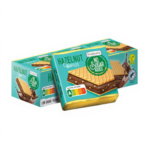Frankonia No Sugar Added Hazelnut Wafers