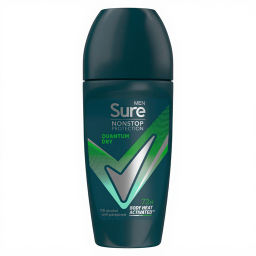 Sure Men Nonstop Protection Anti-Perspirant Roll On Quantum Dry