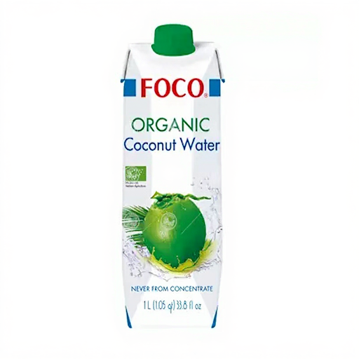 FOCO Organic Coconut Water 1L