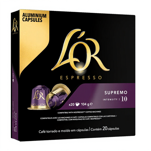 L'OR Espresso Supremo Capsules, 20 pcs