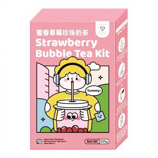Tokimeki Bubble Tea Kit Strawberry