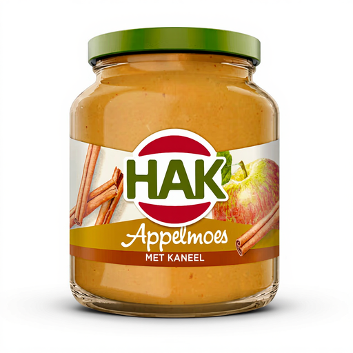 Hak Apple Sauce with Cinnamon - 355 g