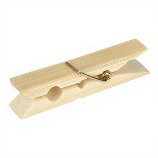 24er-Set Holz-W?scheklammern 7cm