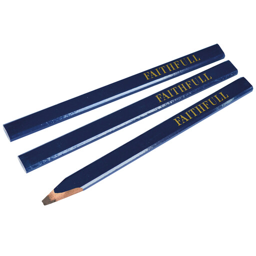 Faithful Carpenters Pencils 3 Pack Soft Graded