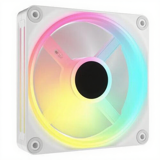 Corsair iCUE LINK QX120 RGB Computer Case Fan 12cm White 3 Pack