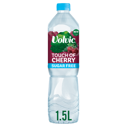 Volvic Touch of Fruit Cherry, 1.5L bottle