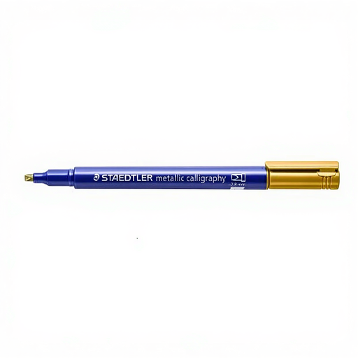 STAEDTLER Metallic Calligraphy Marker in Gold