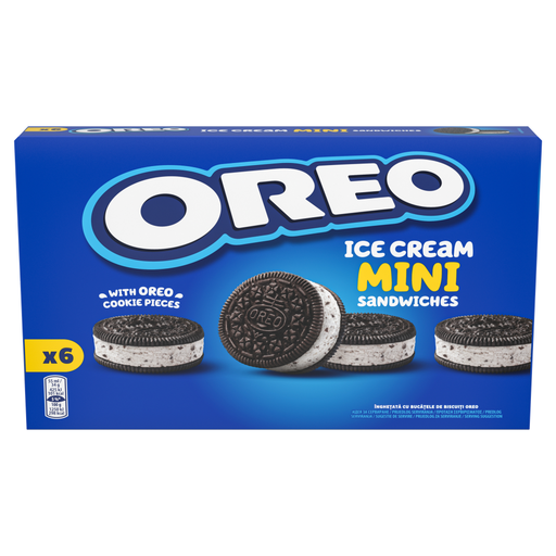 Oreo Ice Cream Sandwich 6x55ml pack