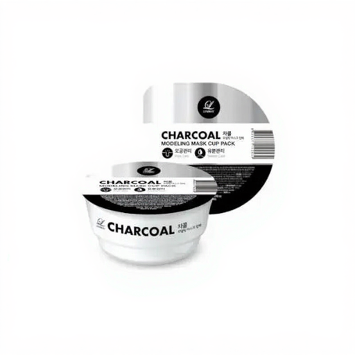 Charcoal Disposable Modeling Mask Cup Pack 28g