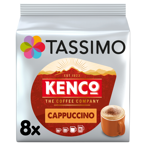 Tassimo Kenco Cappuccino Pods 8 Pack
