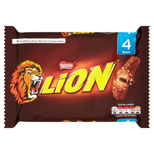 Nestle Lion Bar 4 pack