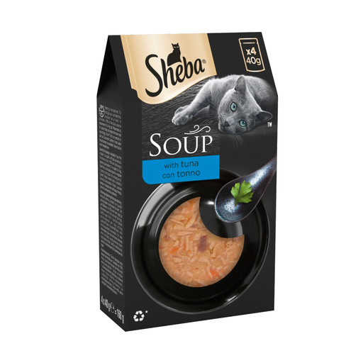Sheba Classics Soup with Tuna Fillets