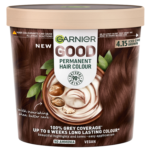 Garnier Good Permanent Hair Dye 4.15 Iced Chestnut Brown