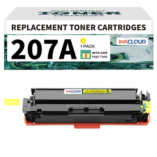 inkcloud 207A Yellow Toner with Chip