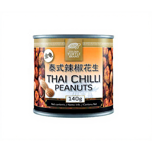 Golden Turtle Peanuts Coated with Chili 140g