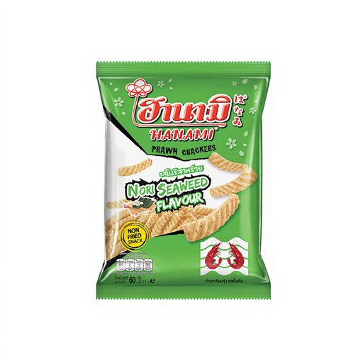 Hanami Prawn Cracker Nori Seaweed 60 g