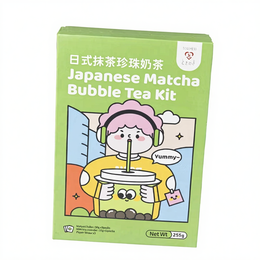 Tokimeki Bubble Tea Kit Matcha - 255 g