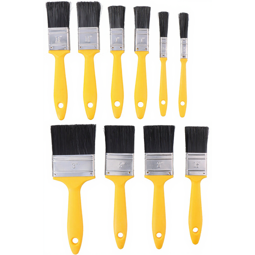 Kinzo Brush Set - 10 Flat Brushes