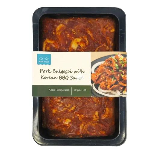 Blue Ville Kroean Spicy BBQ Marinated Pork Bulgogi 400g
