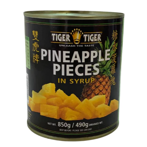 Tiger Tiger Canned Pineapple Pieces 830g