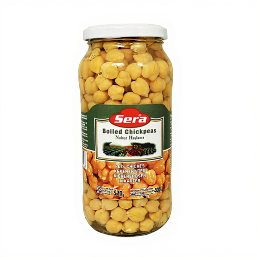 Sera Haslanmis Nohut 570g (Boiled Beans)