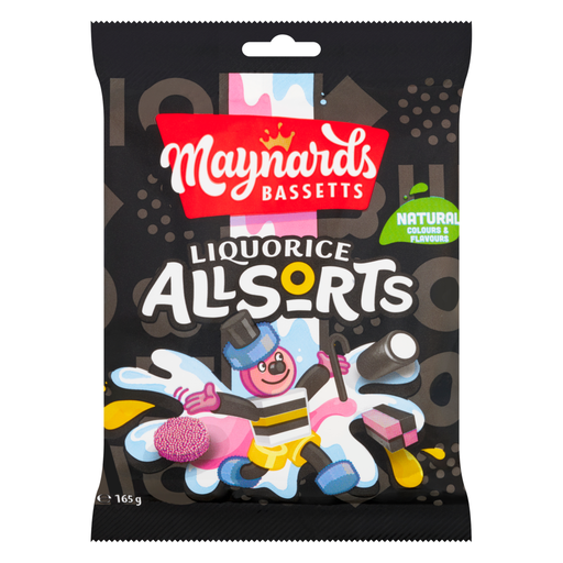 Maynards Bassetts Liquorice Allsorts, 165 g