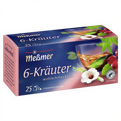 Meßmer 6-Herb Herbal Tea 25x2g