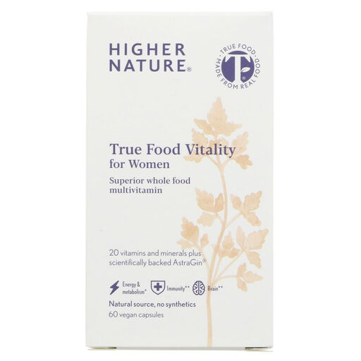 Higher Nature Vitality for Women Whole Food Multivitamin Capsules
