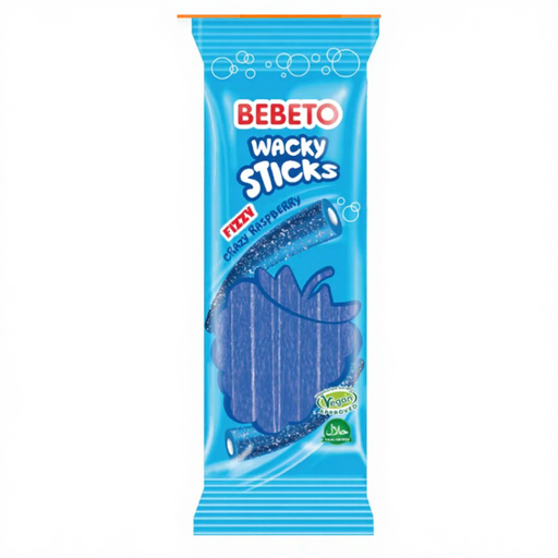 Bebeto Wacky Stick Crazy Raspberry 180g Turkish