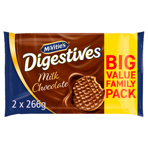 McVitie's Digestives Milk Chocolate Twin Pack