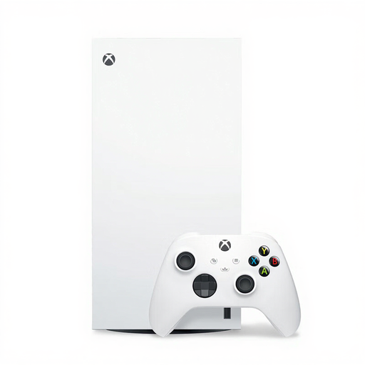 Xbox Series X Console with Wireless Controller - 1TB - Robot White - Digital Edition - EU Version