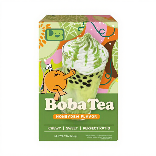 JENI PLAYB Bubble Tea Kit, Honeydew Flavor