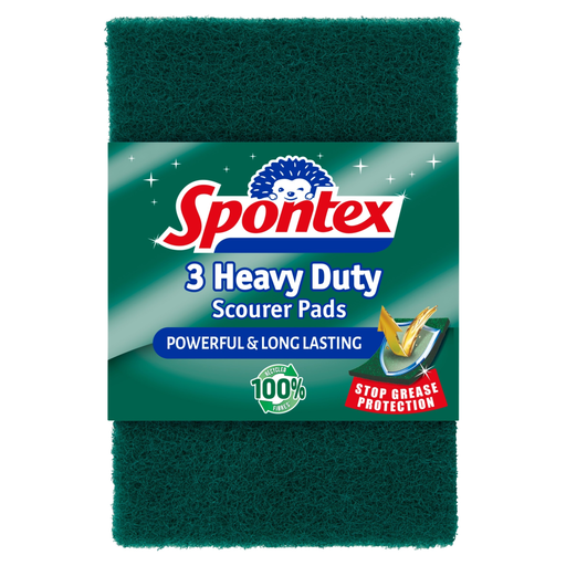 Spontex Heavy Duty 3 Scourer Pads