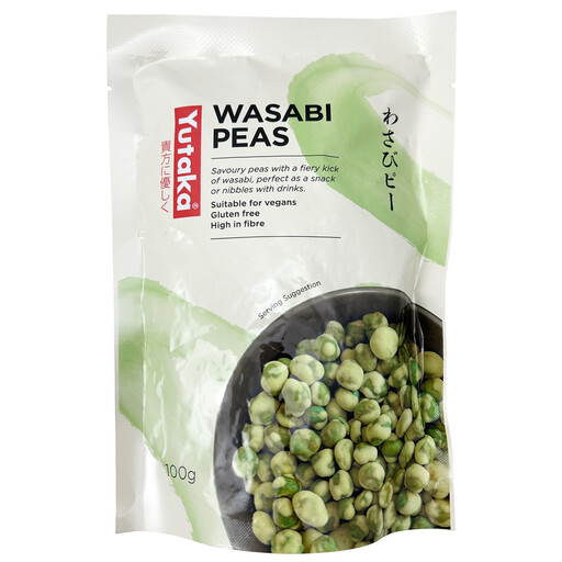 Yutaka Wasabi Peas 100g