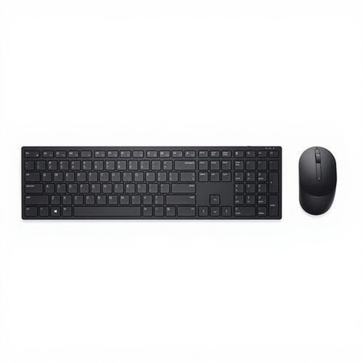 DELL Wireless Keyboard Mouse KM5221W Black