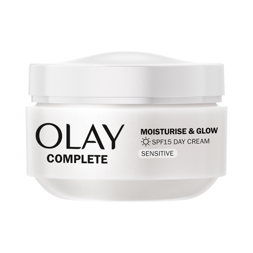 OLAY Complete Moisturise & Glow Day Cream For Sensitive Skin with SPF15