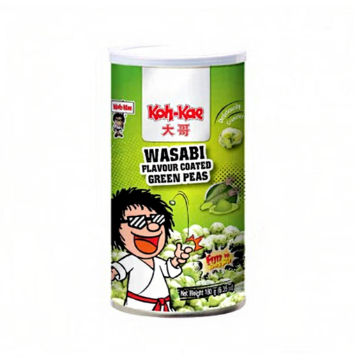 KOH-KAE Wasabi flavour coated green peas 180g